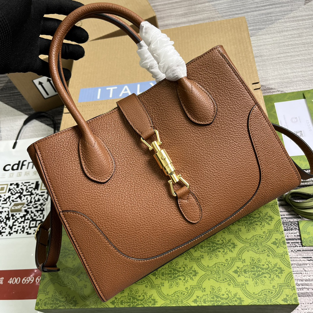 【 727810 Brown Original Leather 】gucci Jackie 1961