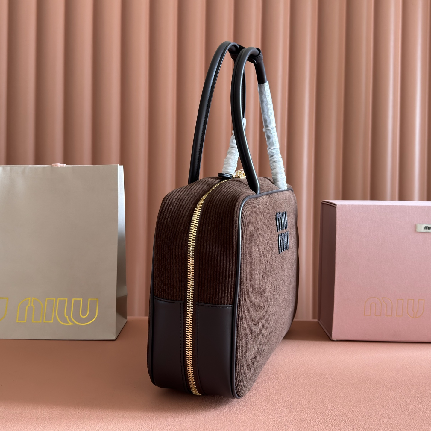 【 5BB117 Corduroy 】miumiu beau