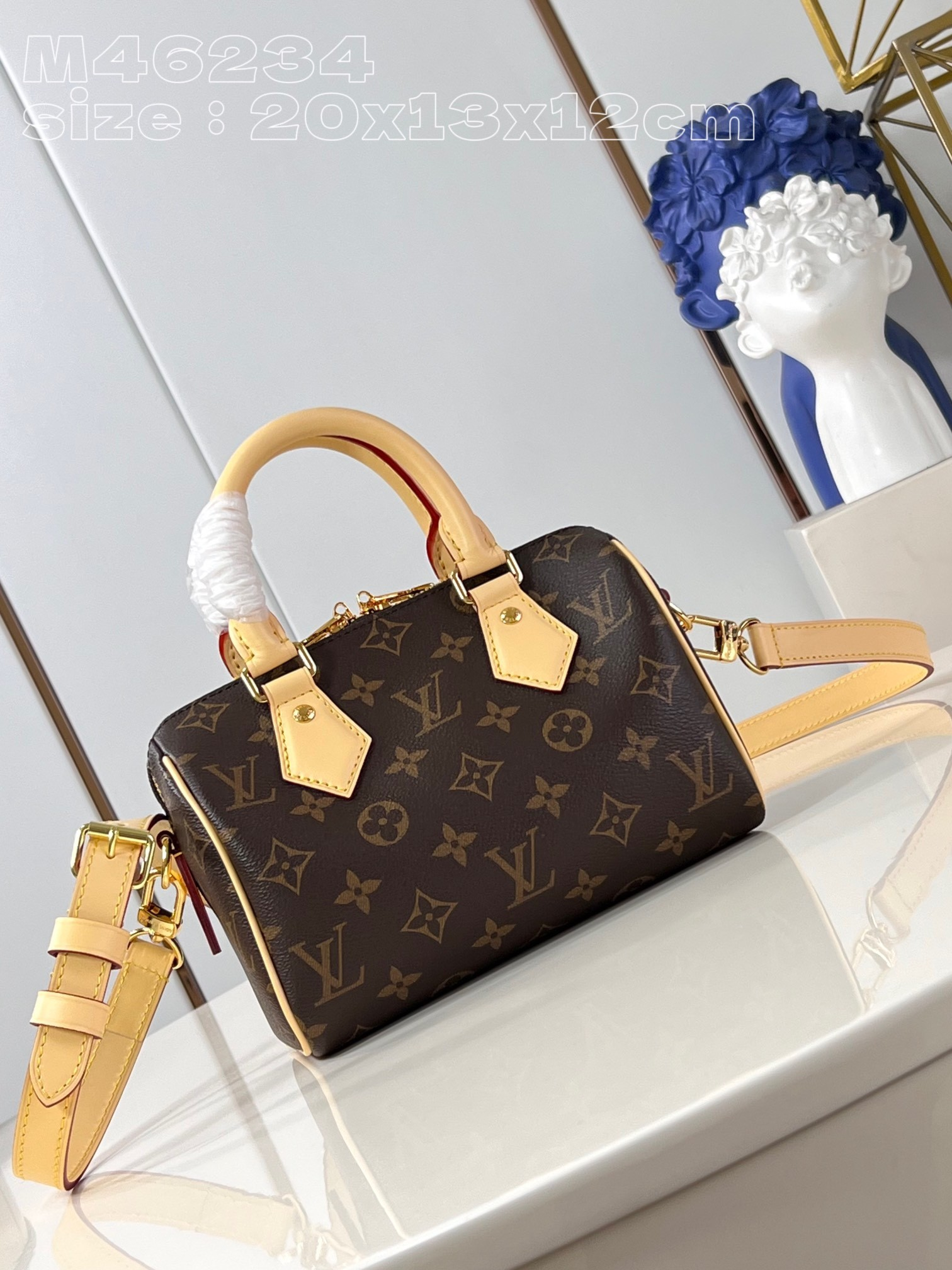 【 M46234 Shoulder Bag Style 】LV Speedy Bandoulière 20 handbag