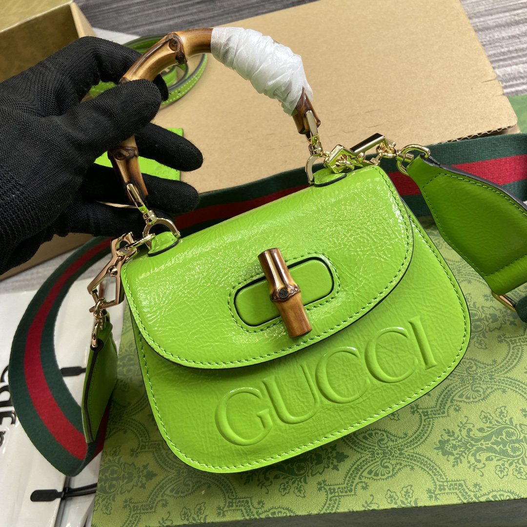 【786482 Green】gucci Bamboo 1947