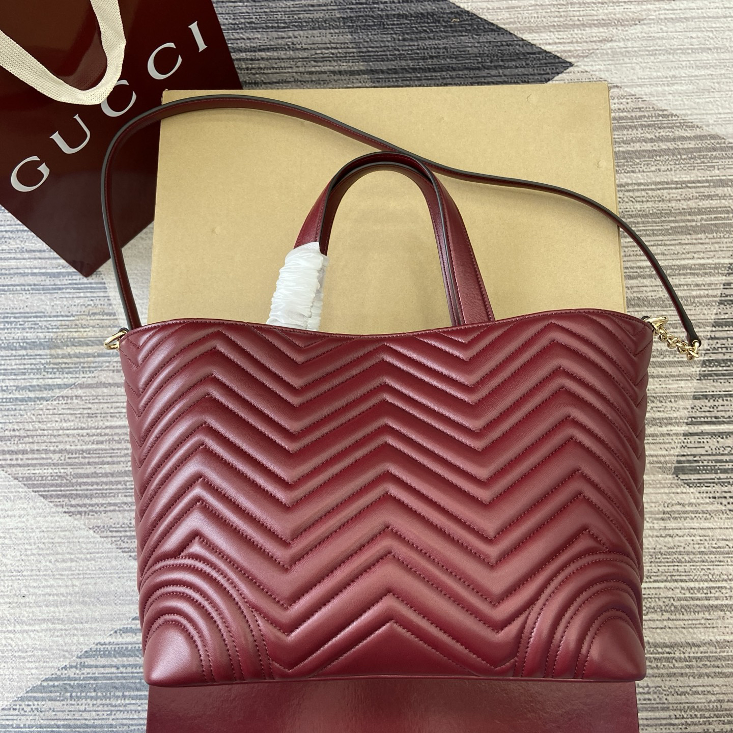 【847387 Ankarah Red】gucci GG Marmont
