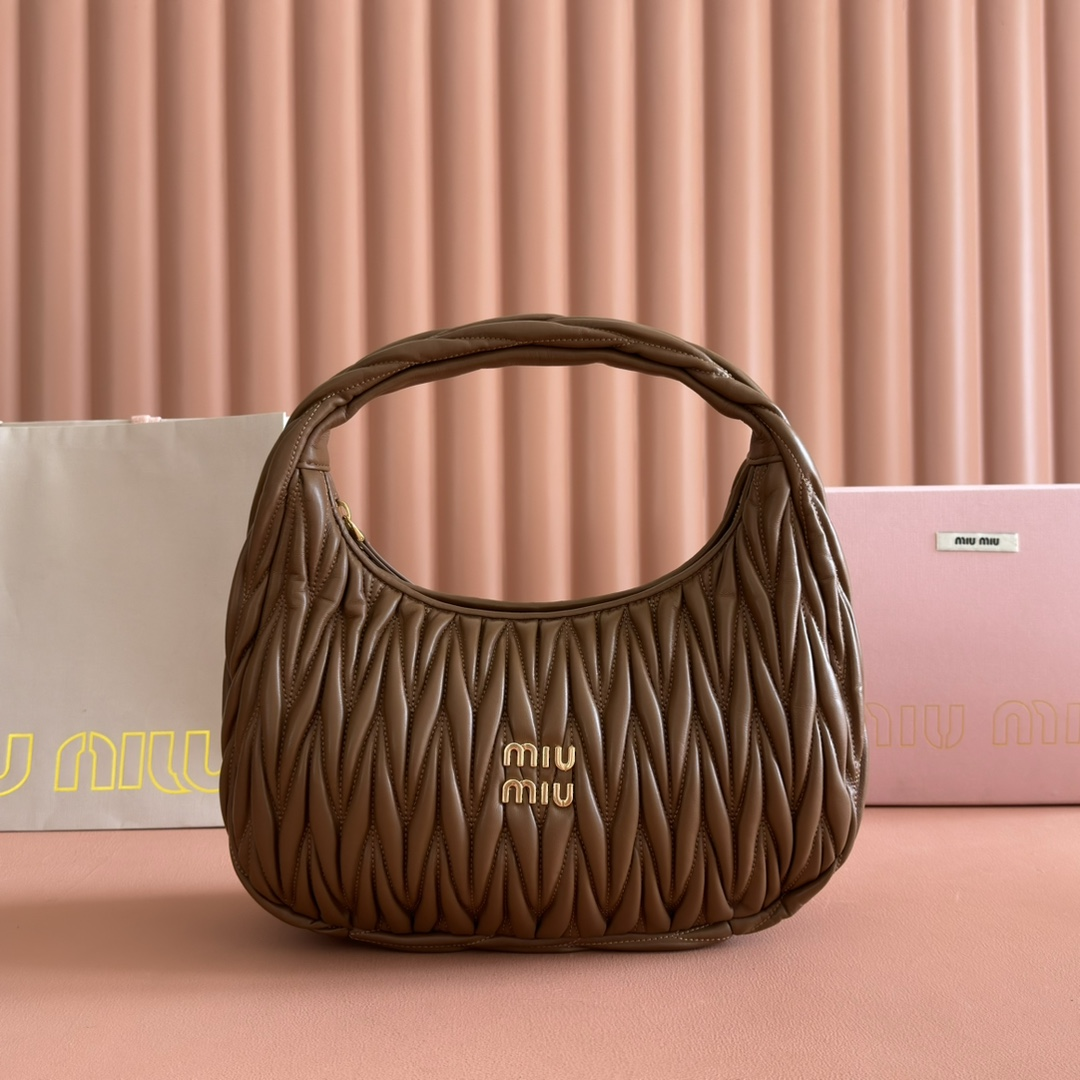 【 5BC108 Brown 】miumiu wander