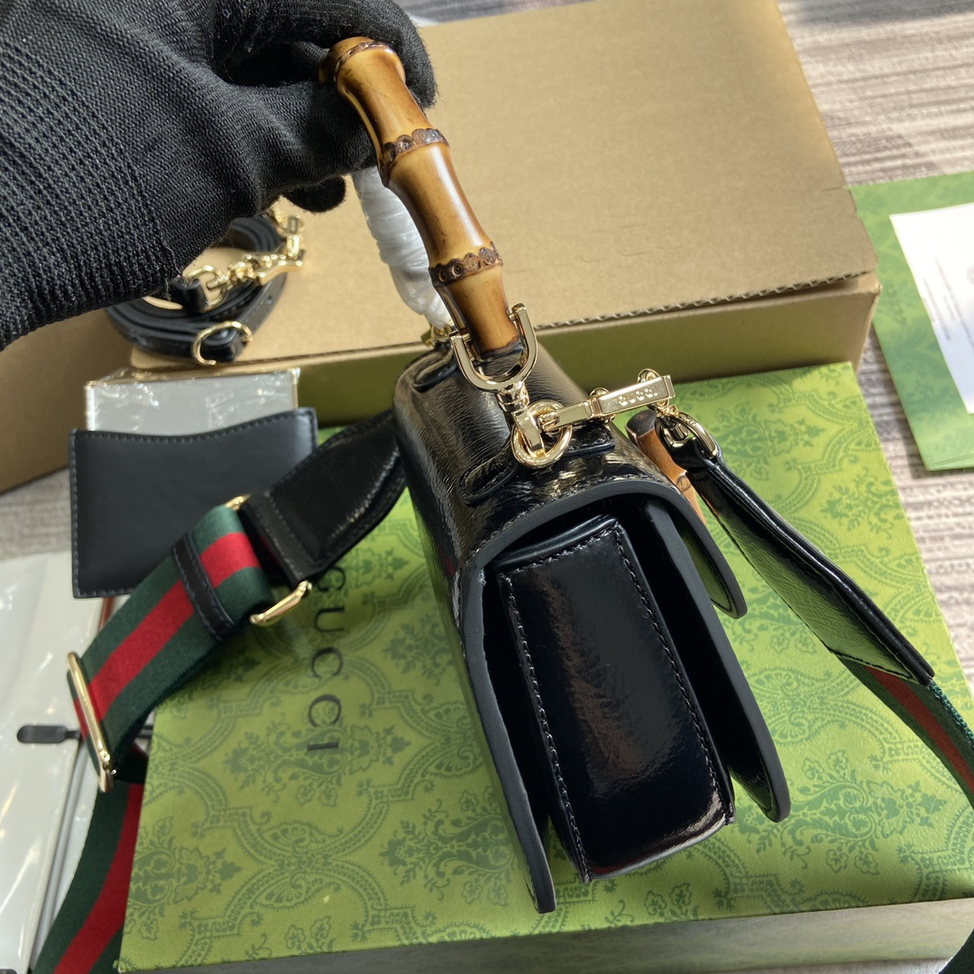 【786482 Black】gucci Bamboo 1947