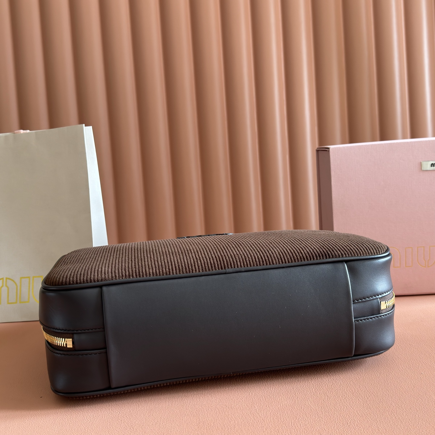 【 5BB117 Corduroy 】miumiu beau