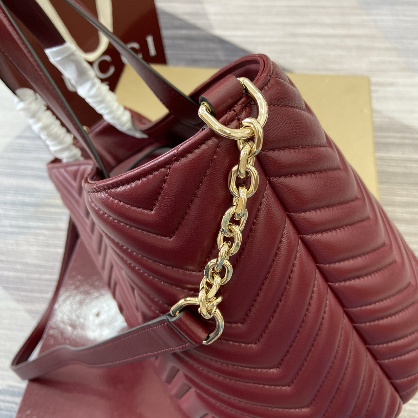 【847387 Ankarah Red】gucci GG Marmont