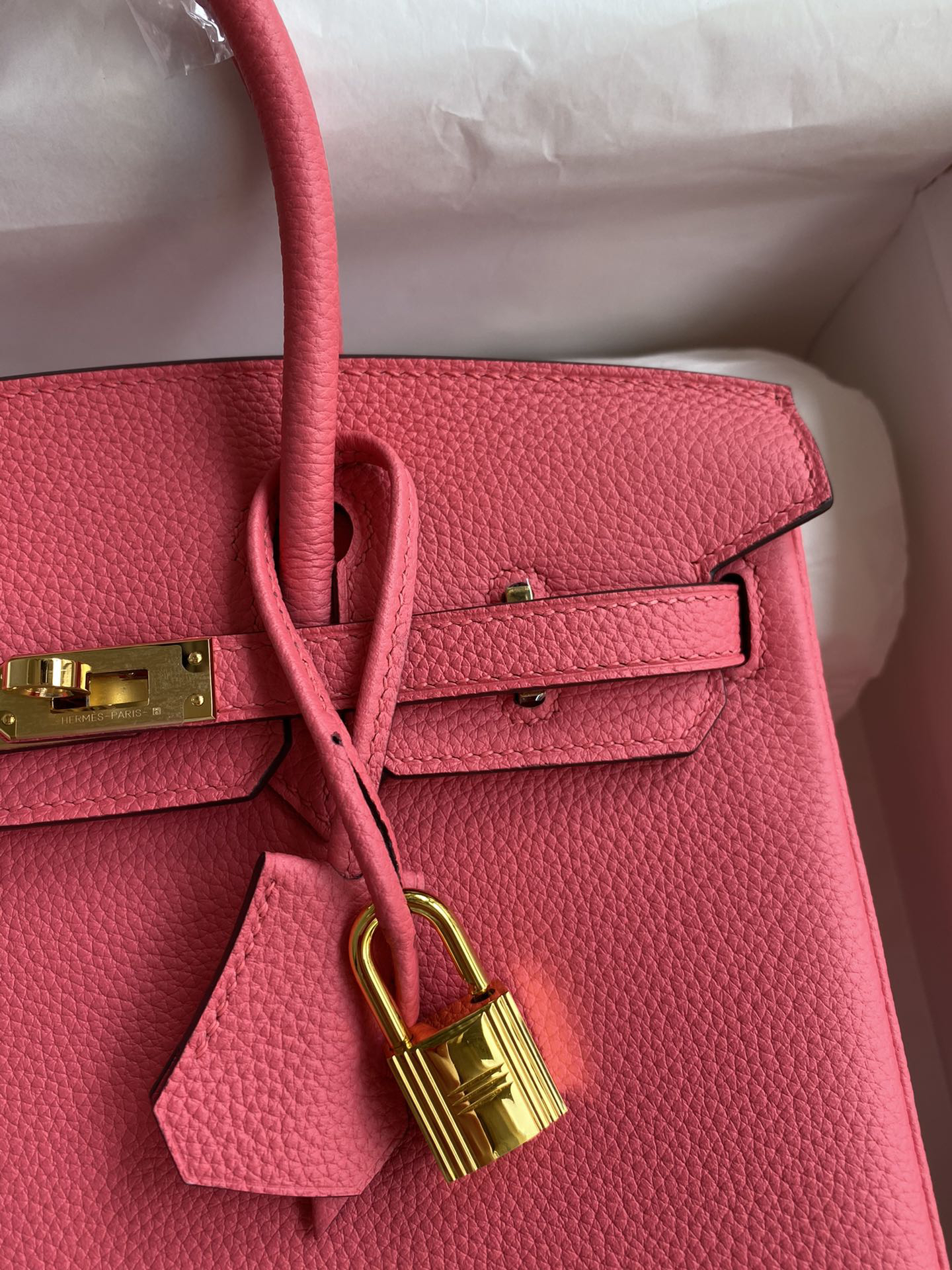 Hermès Birkin 25 red