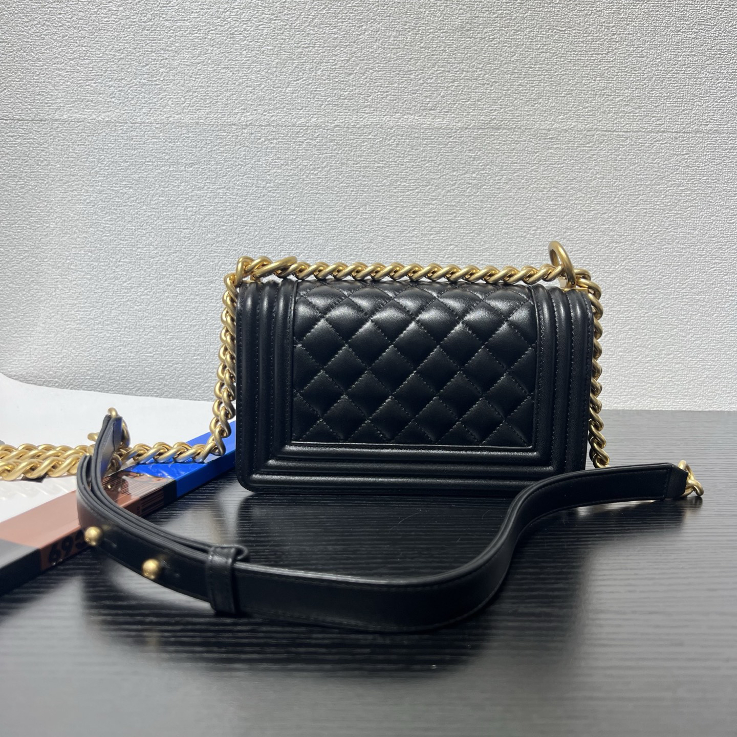 Chanel Leboy Sheepskin Vintage Weathered Antique Gold Hardware