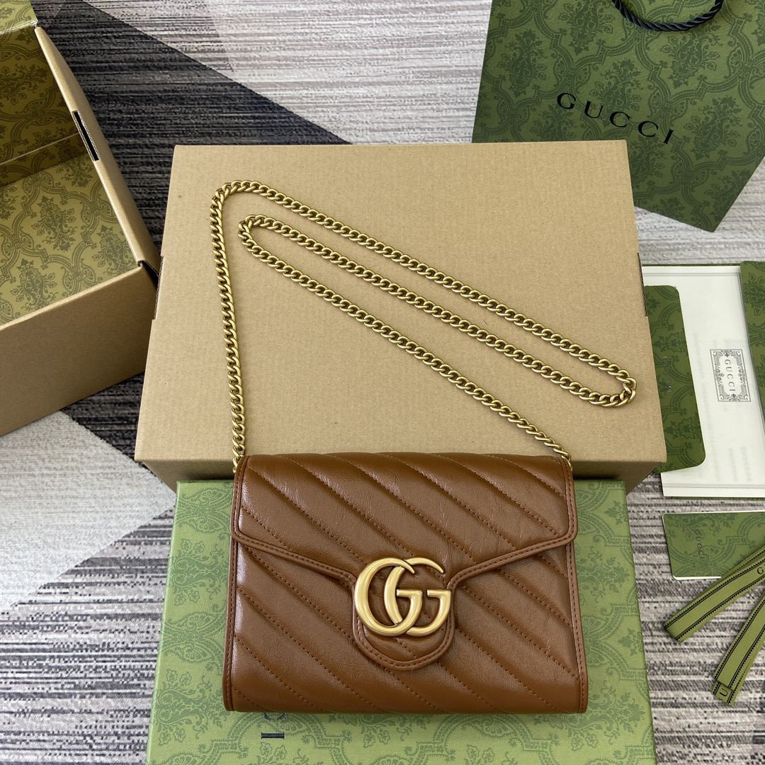 【474575 Coffee color】gucci GG Marmont