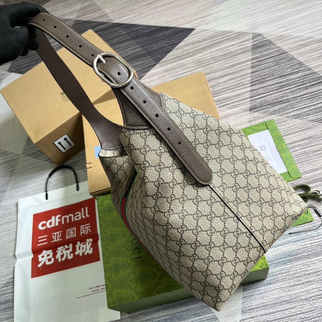 【763103 Brown PVC】gucci Jackie 1961