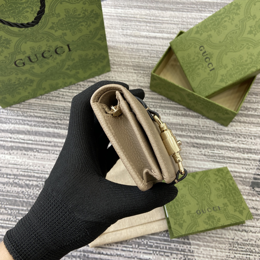 【645536 Grey Lychee Pattern Cowhide】gucci Jackie 1961