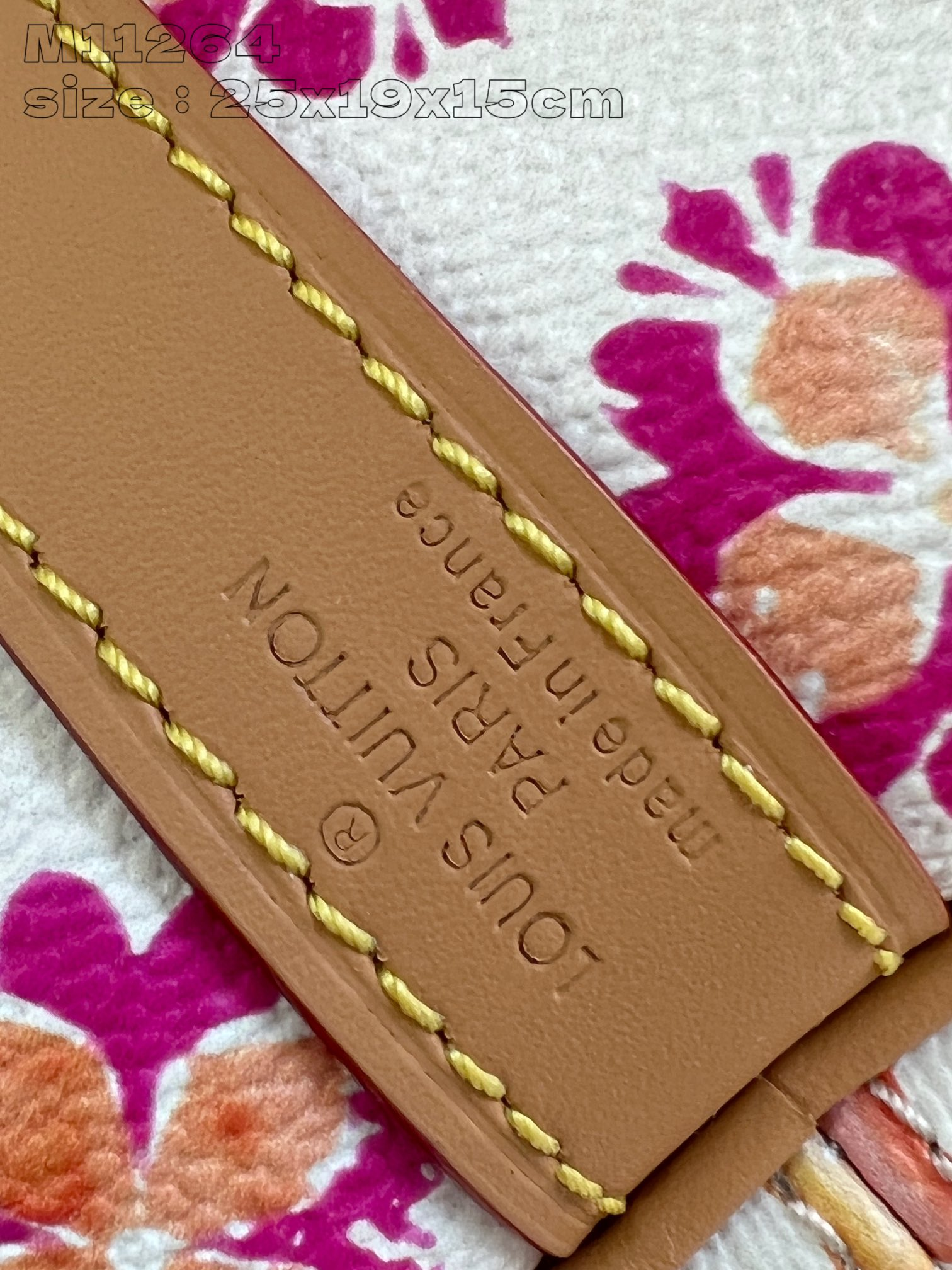 【 M11264 Red 】LV Speedy Bandoulière 25 handbag