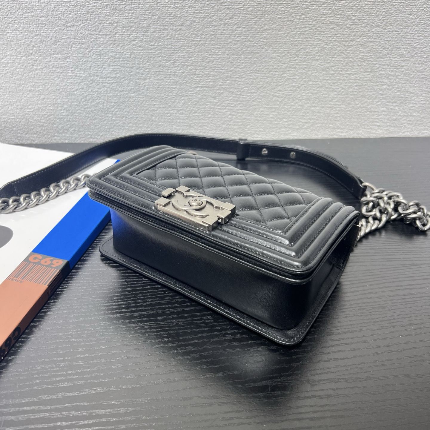 Chanel leboy lambskin