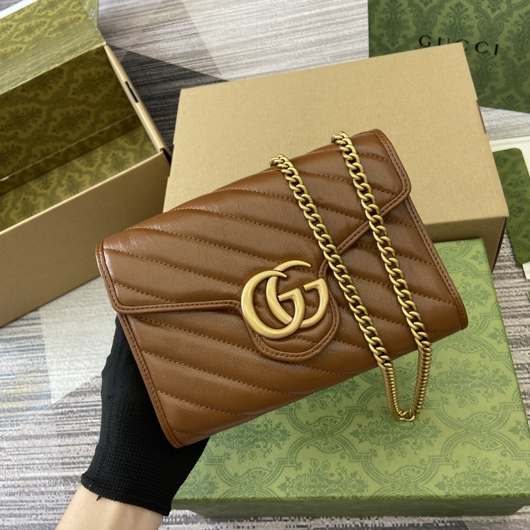 【474575 Coffee color】gucci GG Marmont
