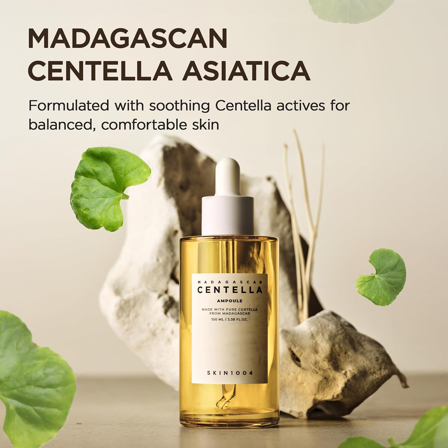 SKIN1004 Madagascar Centella Asiatica Ampoule Facial Serum 3.38 fl.oz(100ml)