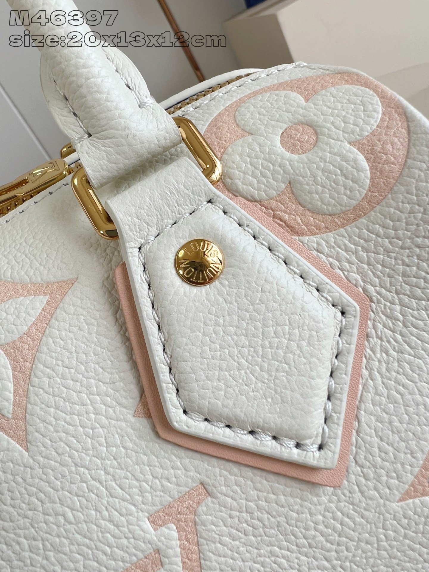 【 M46397 off-white 】LV Speedy Bandoulière 20 handbag 