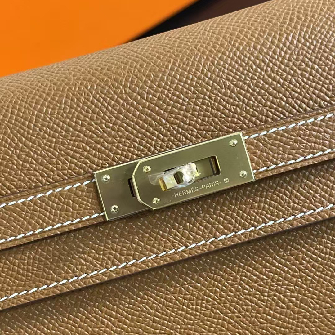 Hermès Kelly Messenger Bag brown