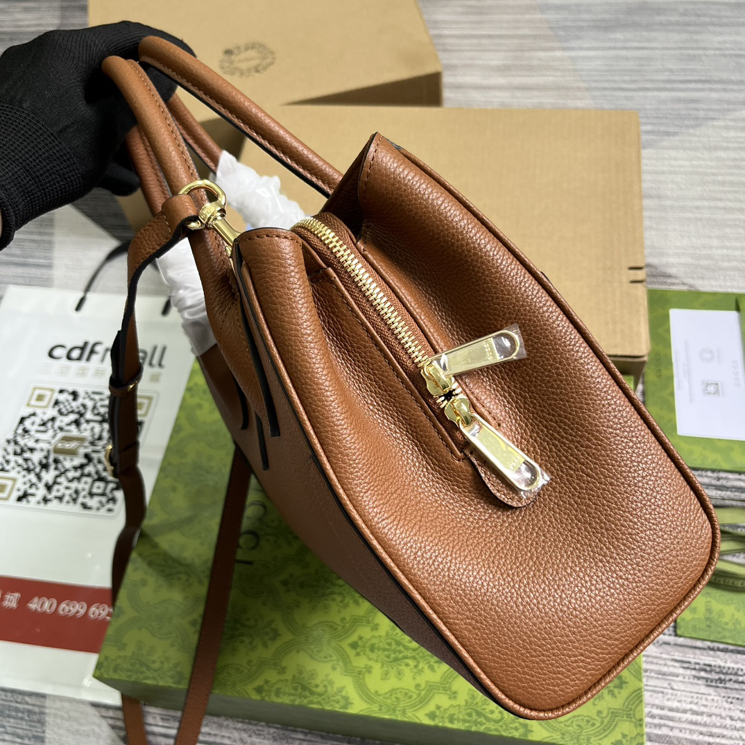 【 727810 Brown Original Leather 】gucci Jackie 1961