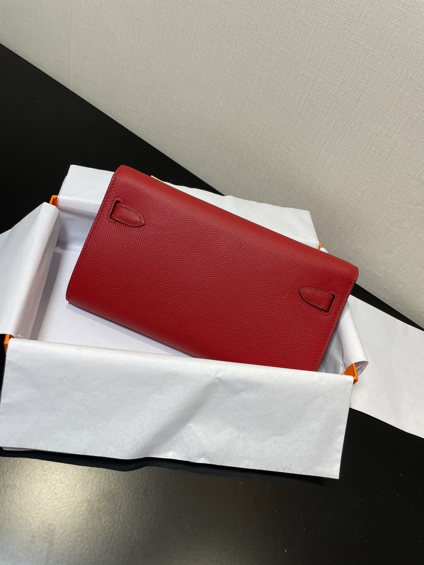 Hermès Kelly Messenger Bag red