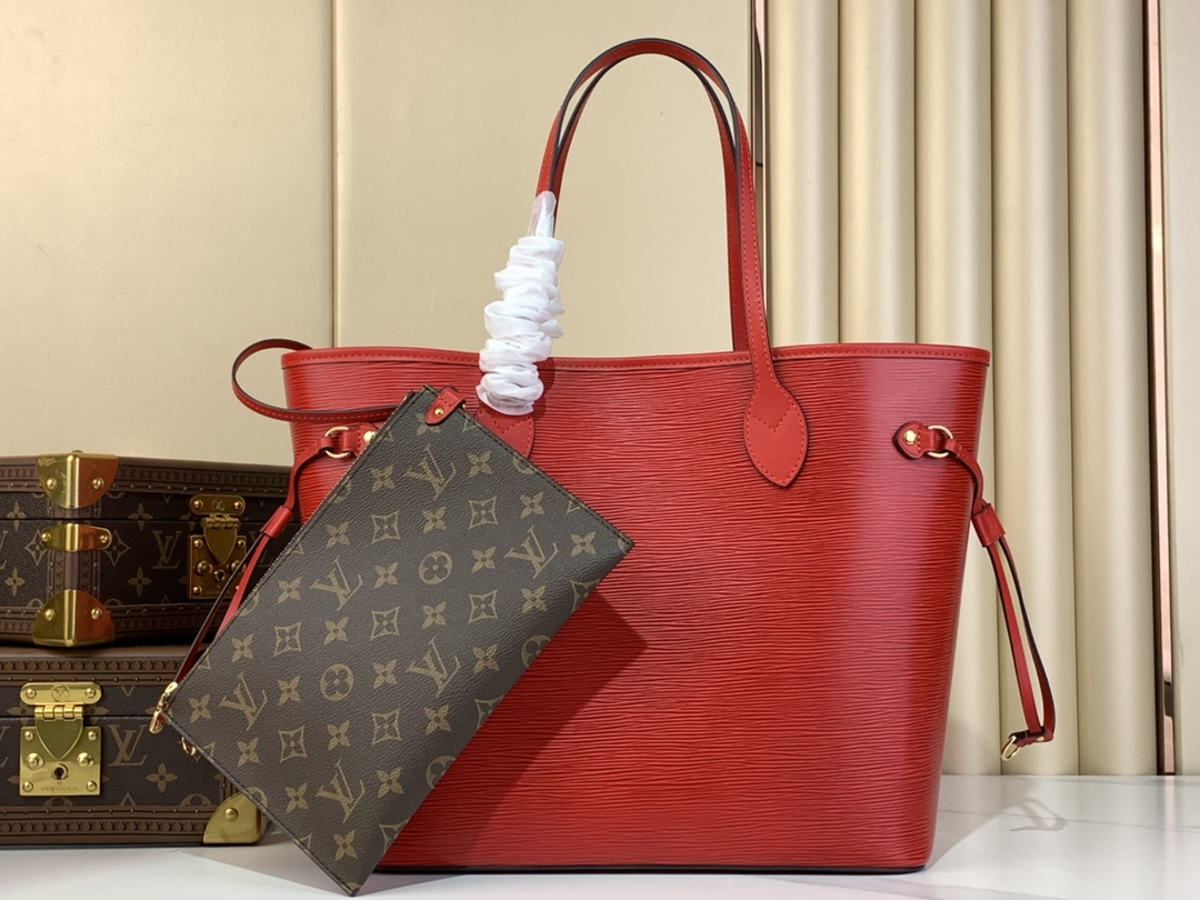 【 M12755 】LV Neverfull Medium-sized handbag