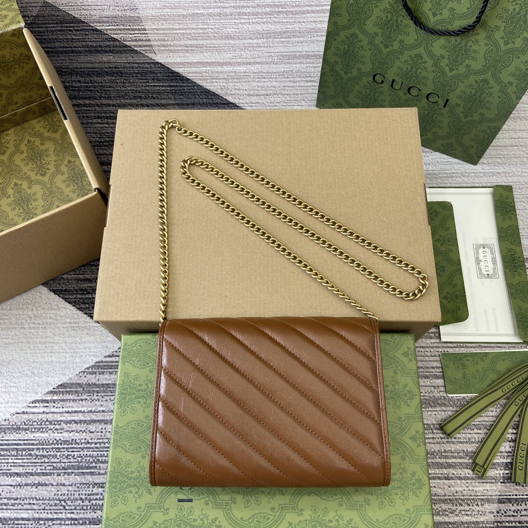 【474575 Coffee color】gucci GG Marmont