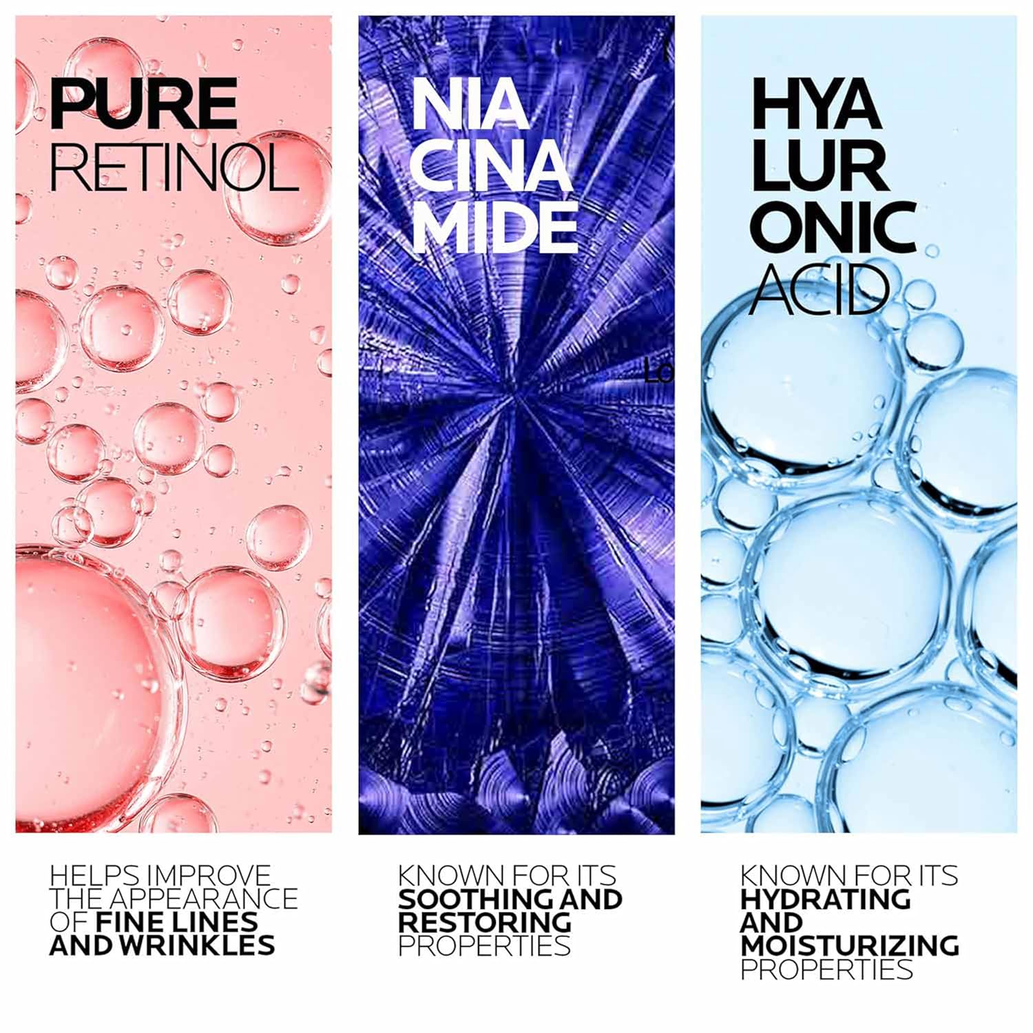 La Roche-Posay Pure Retinol Face Serum with Vitamin B3, Anti Aging Face Serum for Lines, Wrinkles & Premature Sun Damage to Resurface & Hydrate, Suitable for Sensitive Skin, 1.0 Fl. Oz