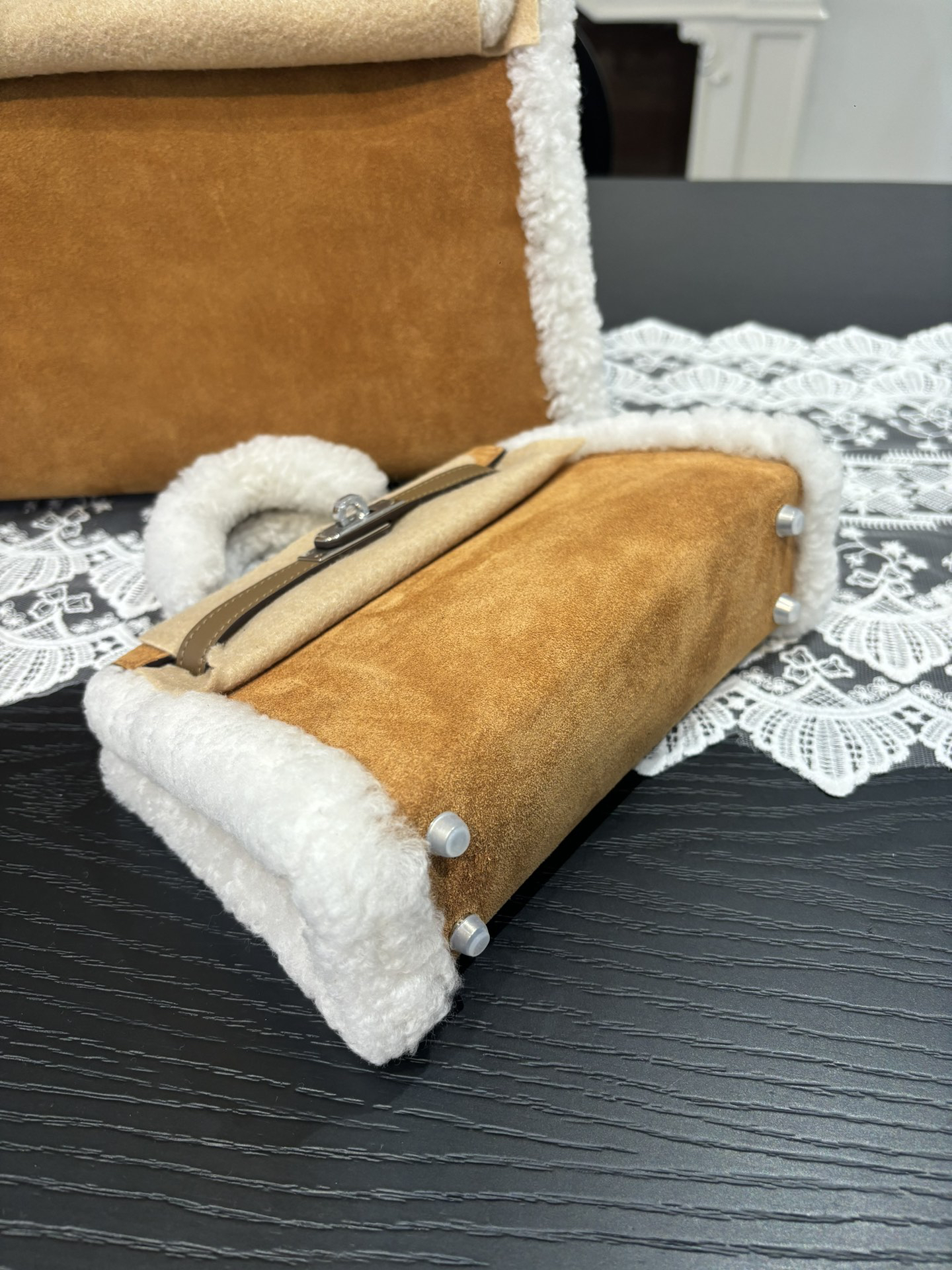 Hermès Kelly Mini Second-generation Teddy