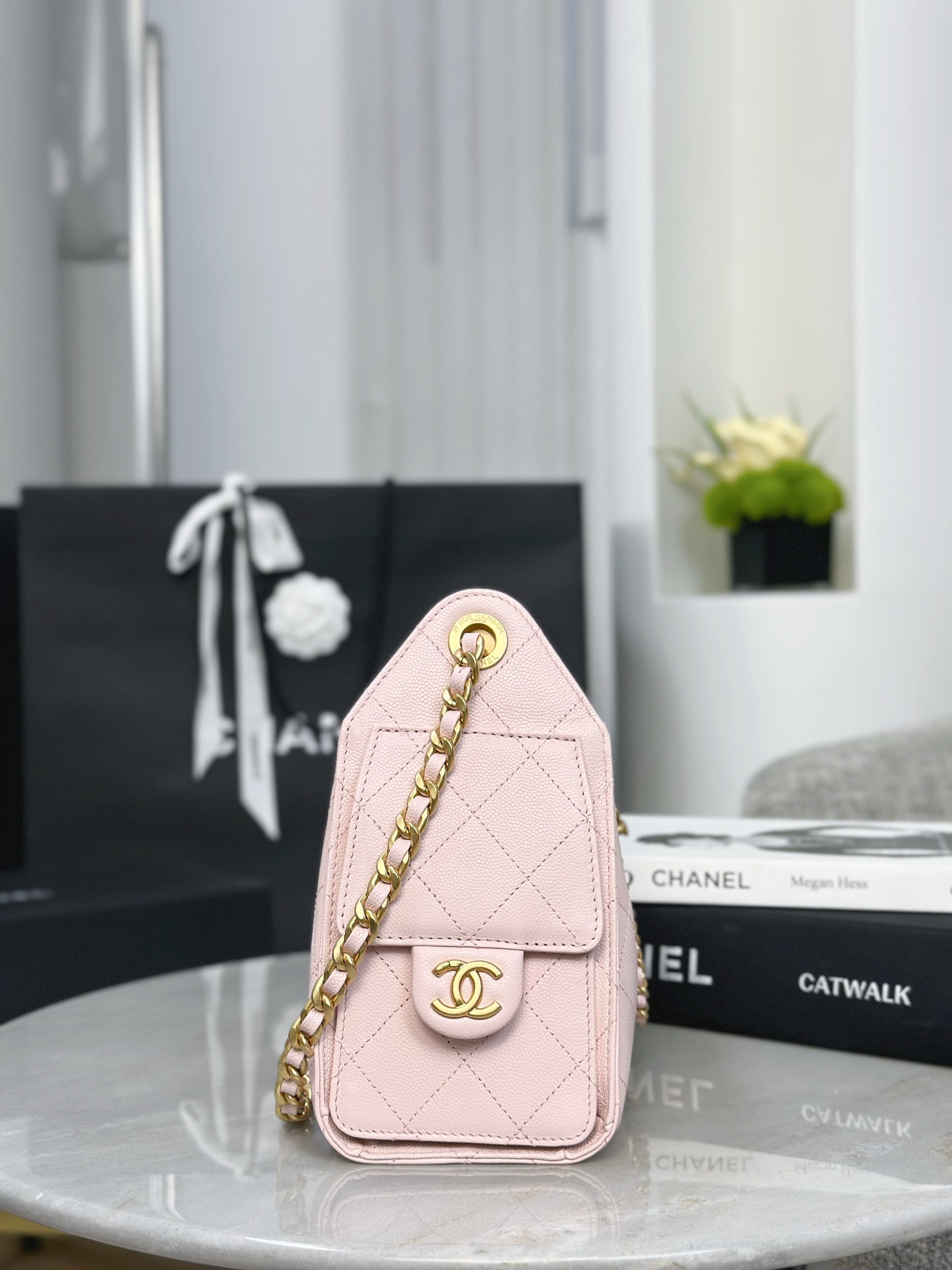Chanel 25 bag mini in pink
