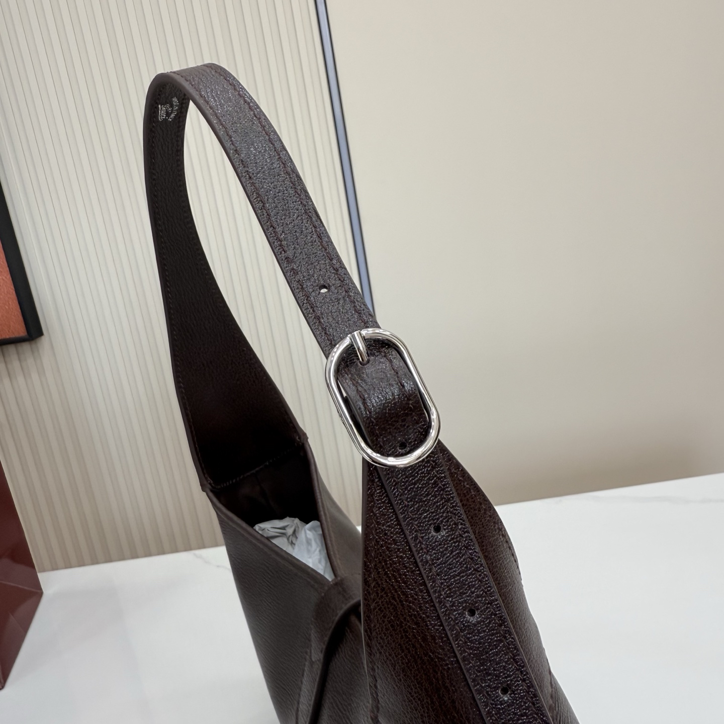 【863136 Dark brown full skin】gucci Jackie 1961