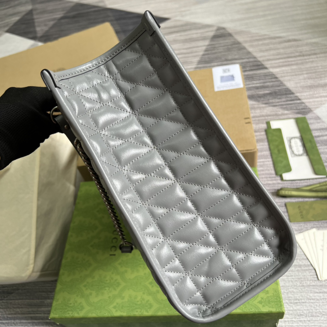 【675796 Grey color】gucci GG Marmont