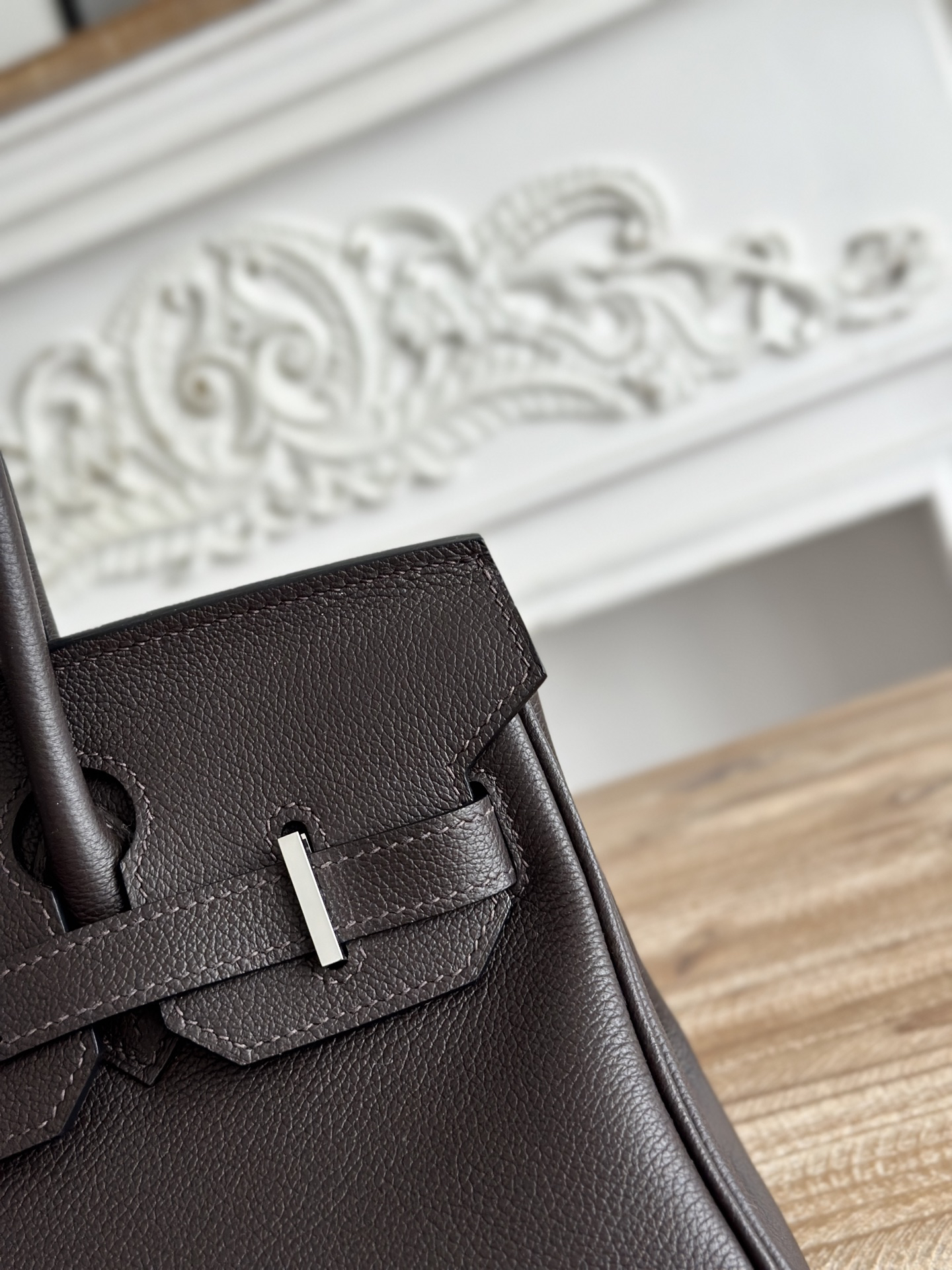 Hermès shoulder birkin 29cm ebenine 