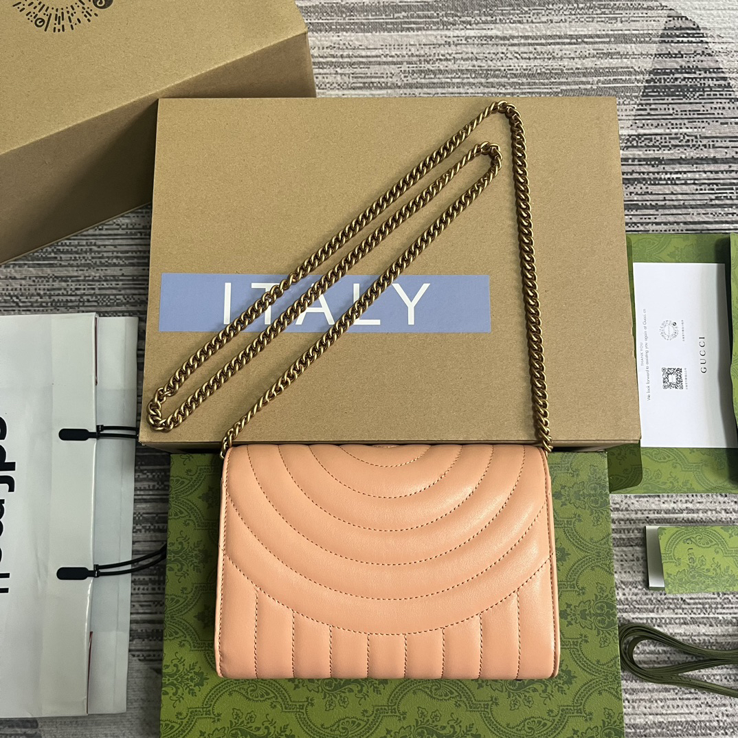 【474575 Sunset Orange】gucci GG Marmont