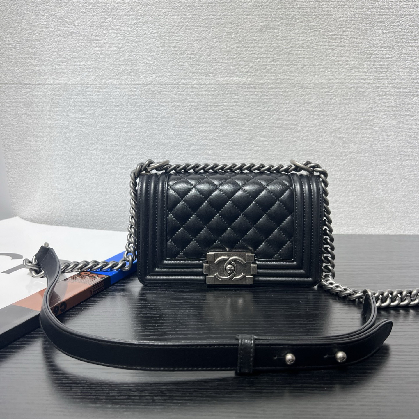 Chanel leboy lambskin