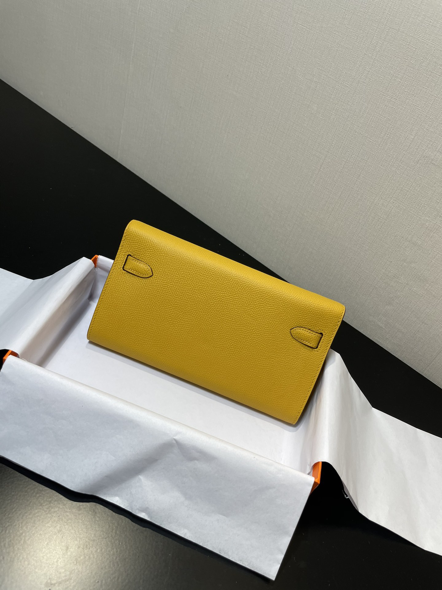 Hermès Kelly Messenger Bag yellow
