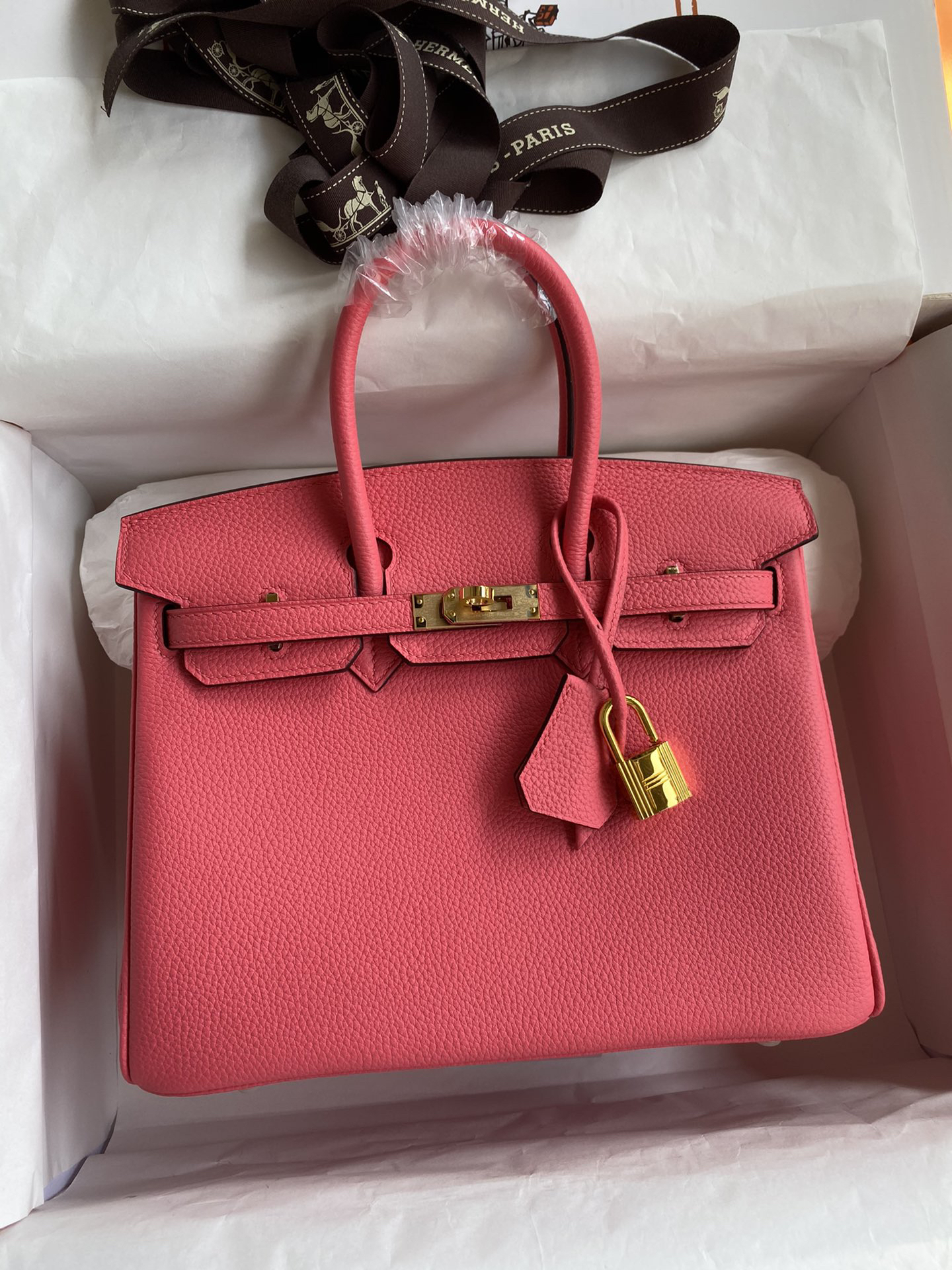 Hermès Birkin 25 red