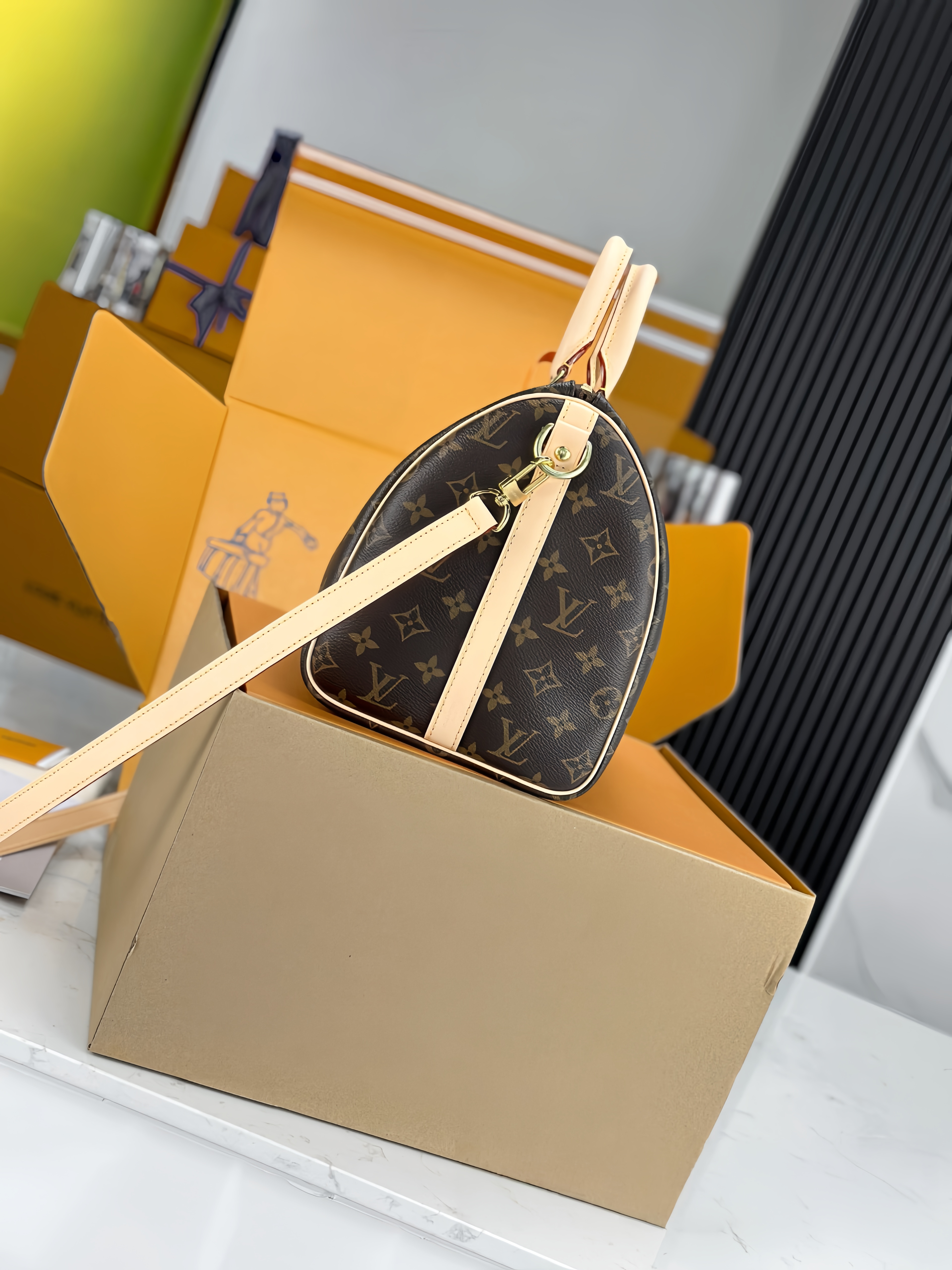 【 M41112 】LV Speedy 30 Handbag (with shoulder strap)