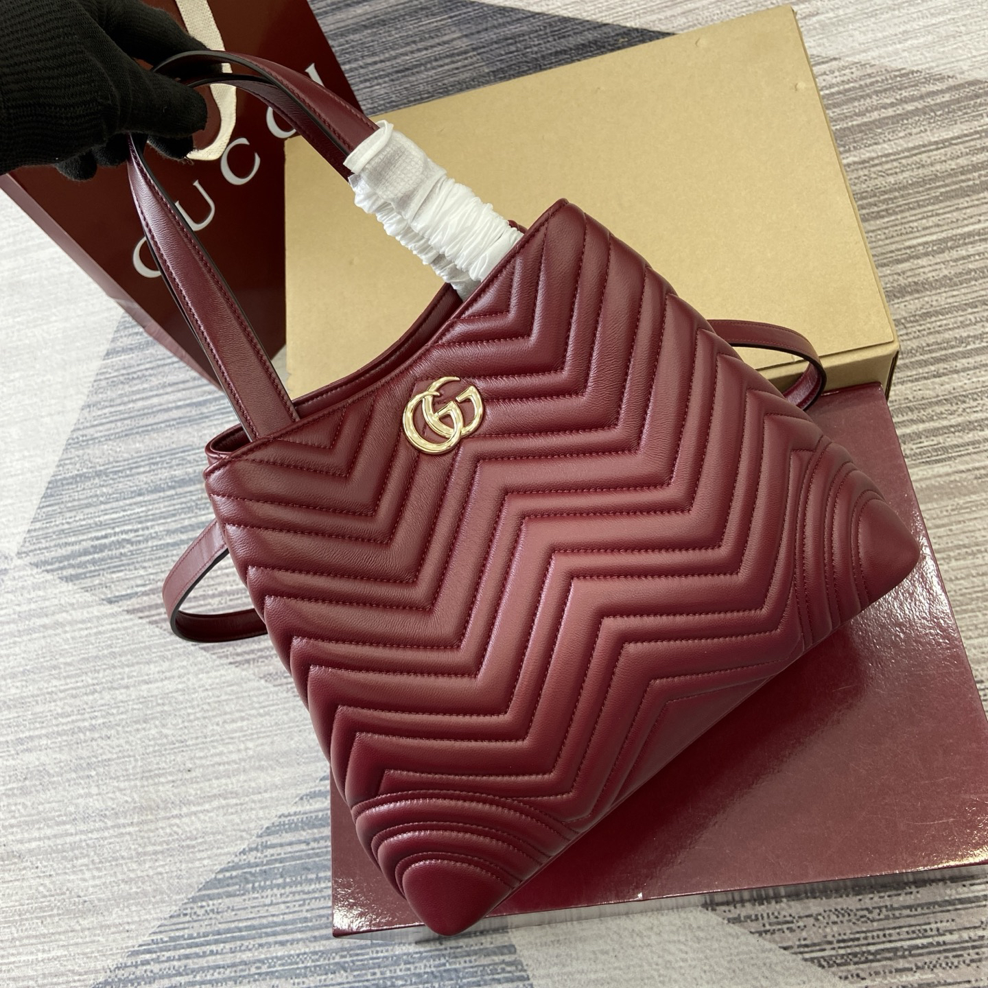 【847387 Ankarah Red】gucci GG Marmont