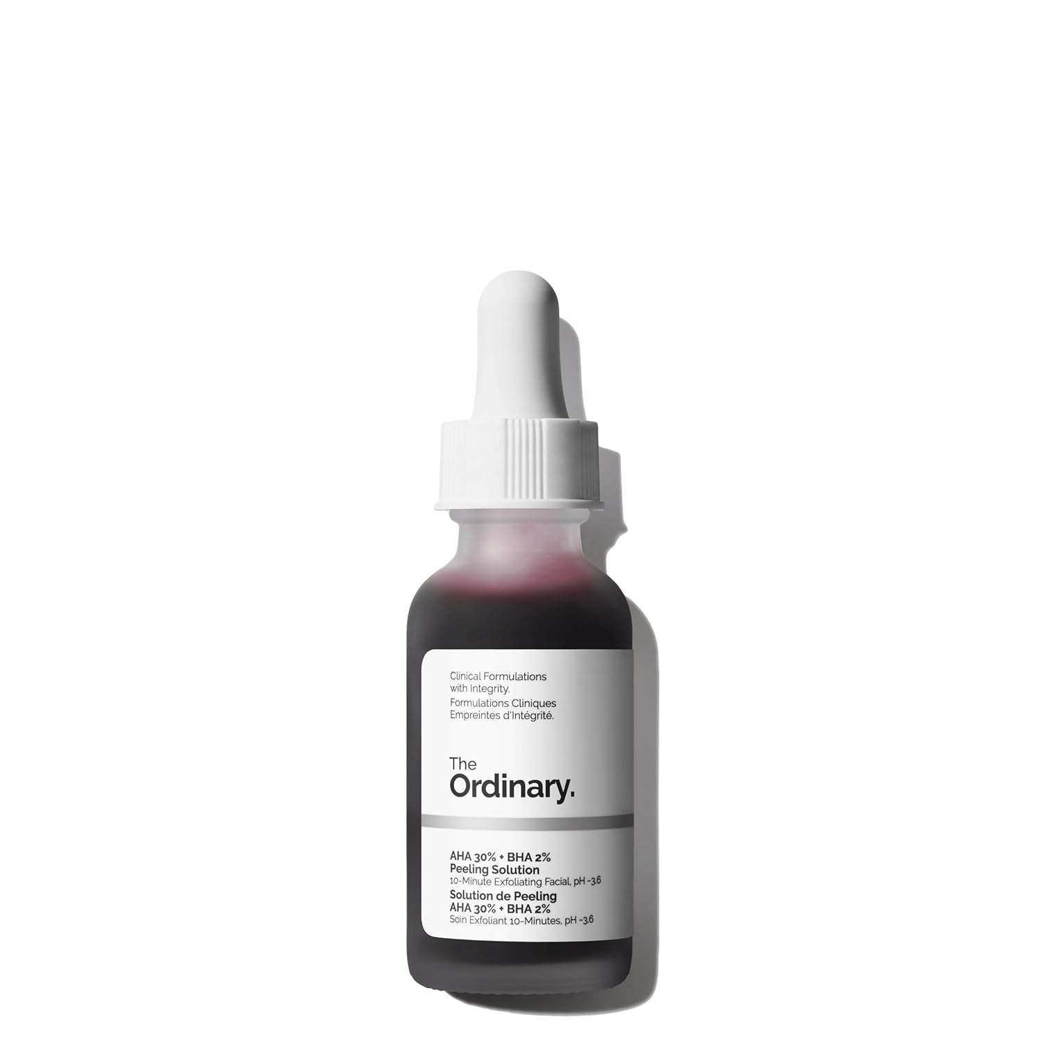  The Ordinary AHA 30% + BHA 2% Peeling Solution, Advanced Exfoliating Peel for Brighter Skin