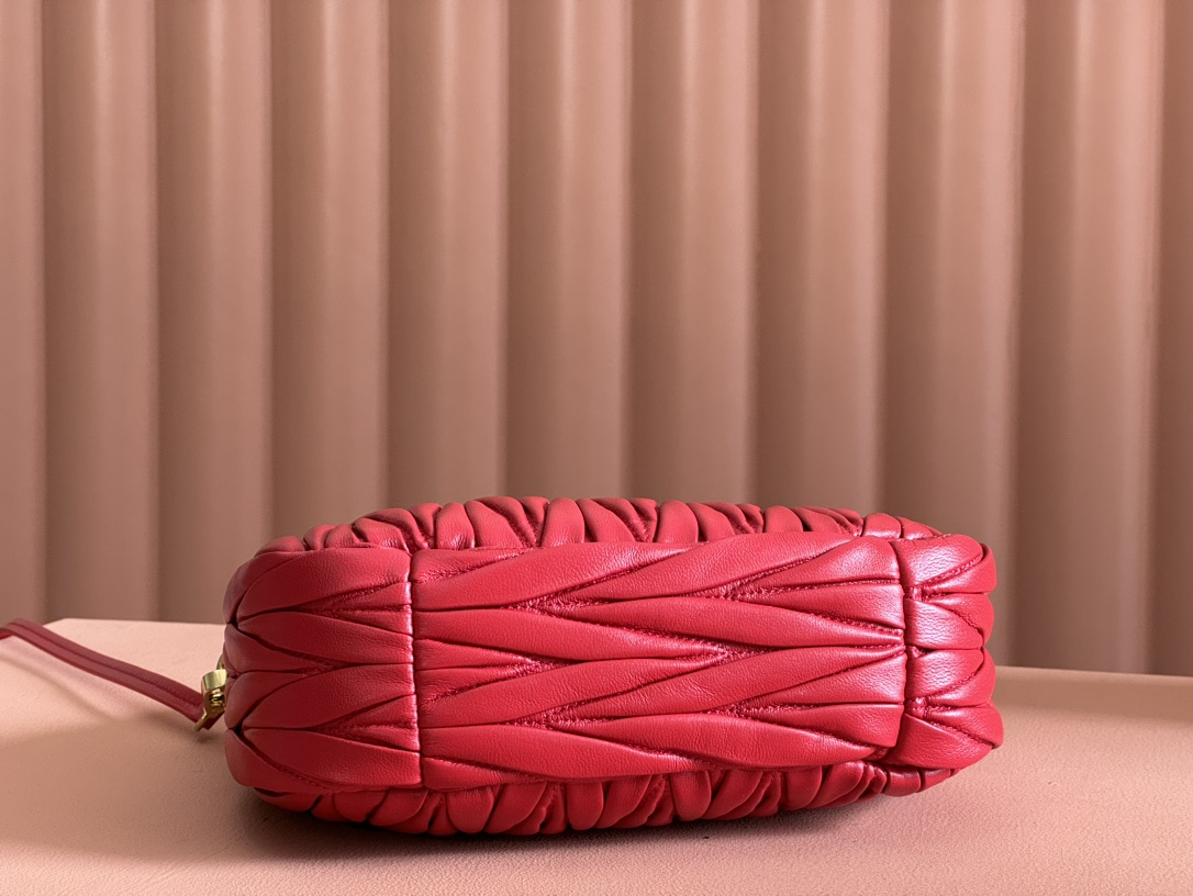 【 5BC125 Red 】miumiu wander