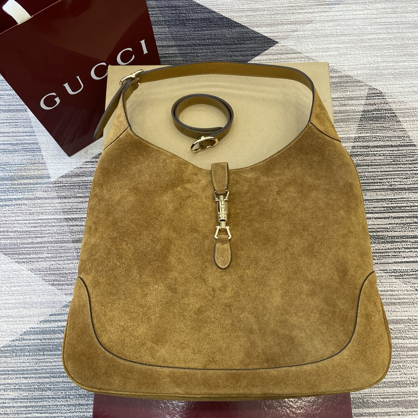 【841542 Brown matte finish】gucci Jackie 1961