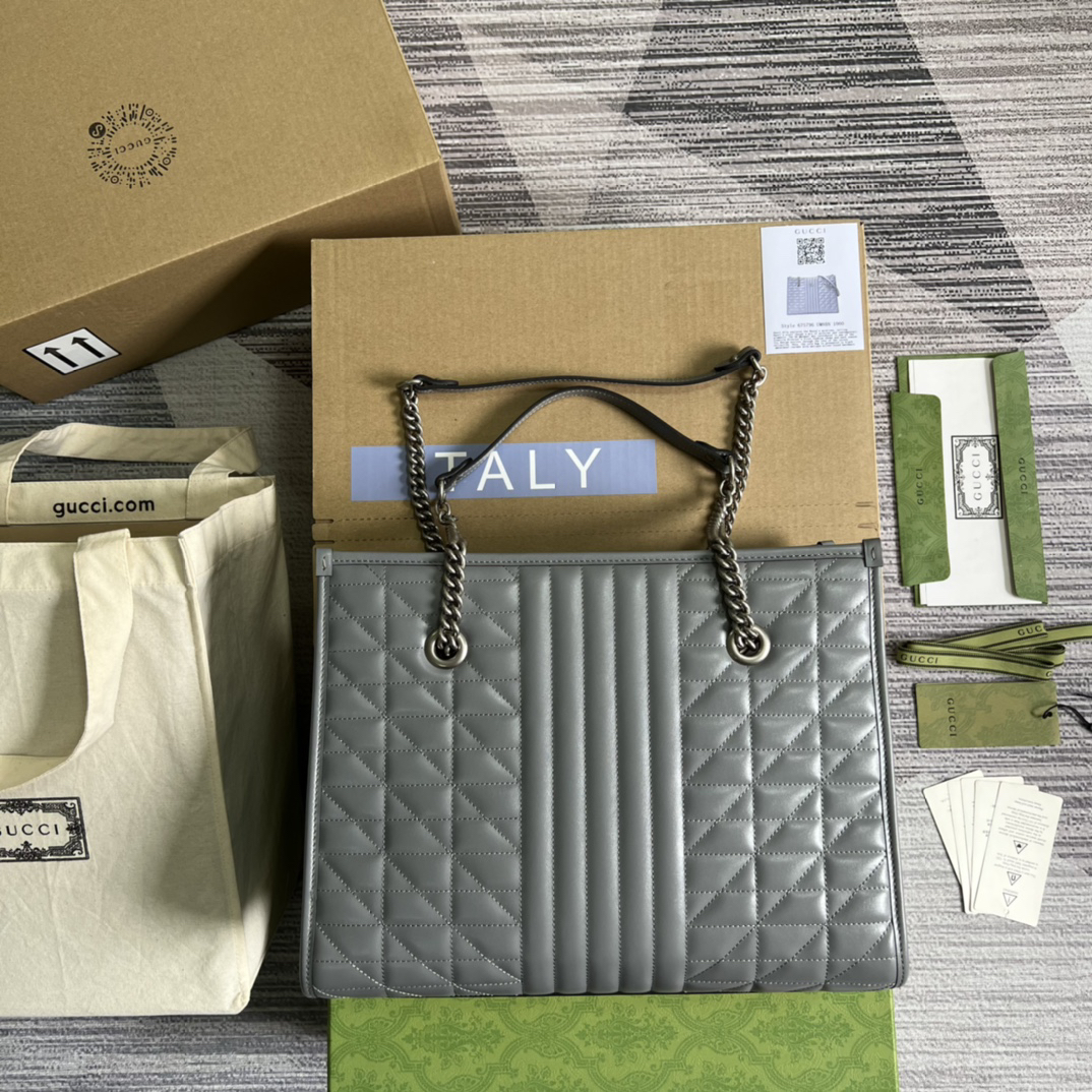 【675796 Grey color】gucci GG Marmont