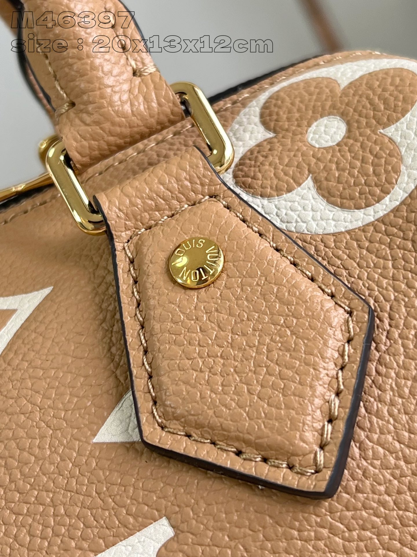 【 M46397 Light Yellow Screen Printing 】LV Speedy Bandoulière 20 handbag