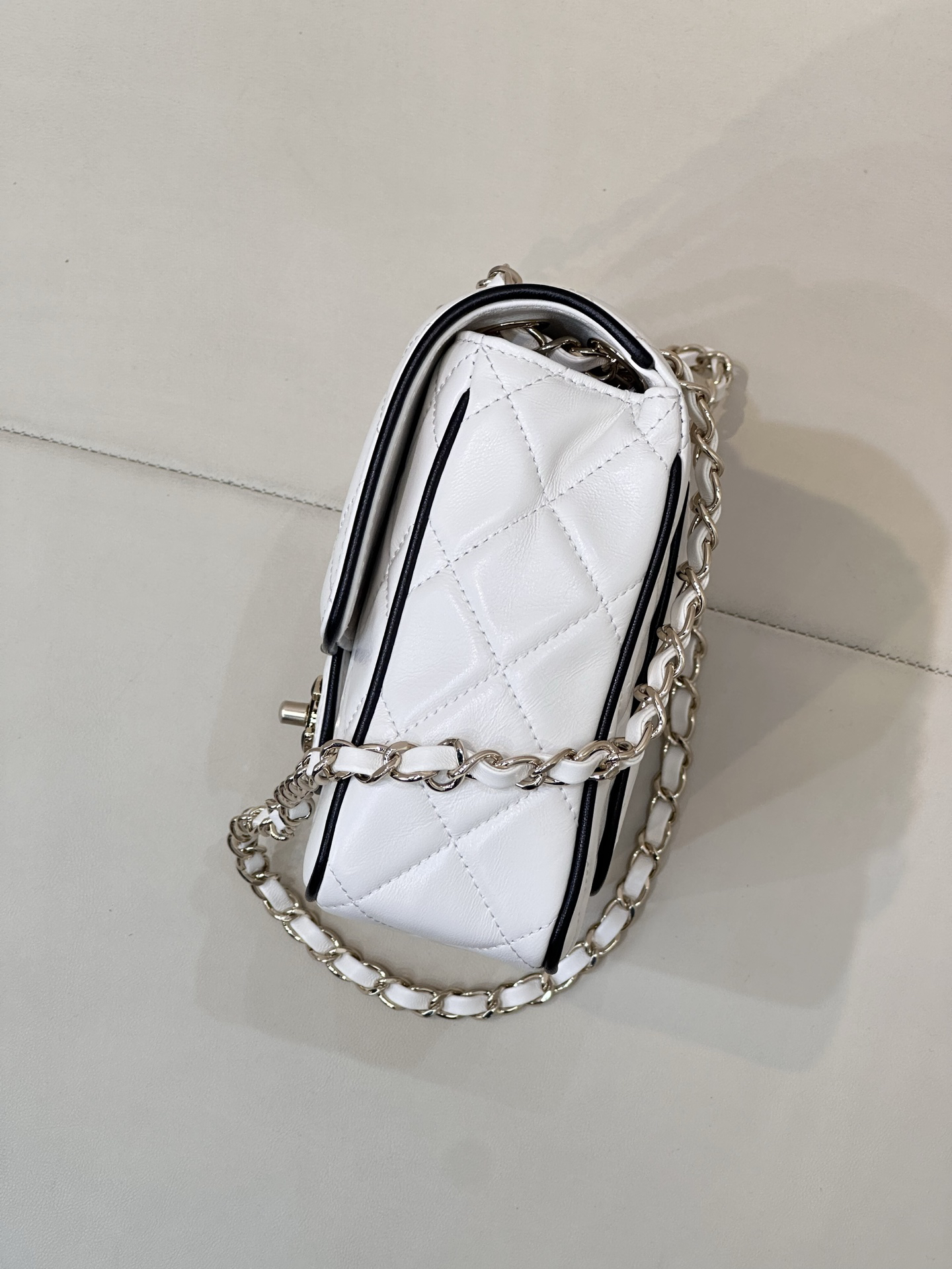 Chanel Cf Comic series Sheep Leather Chain Bag handbag