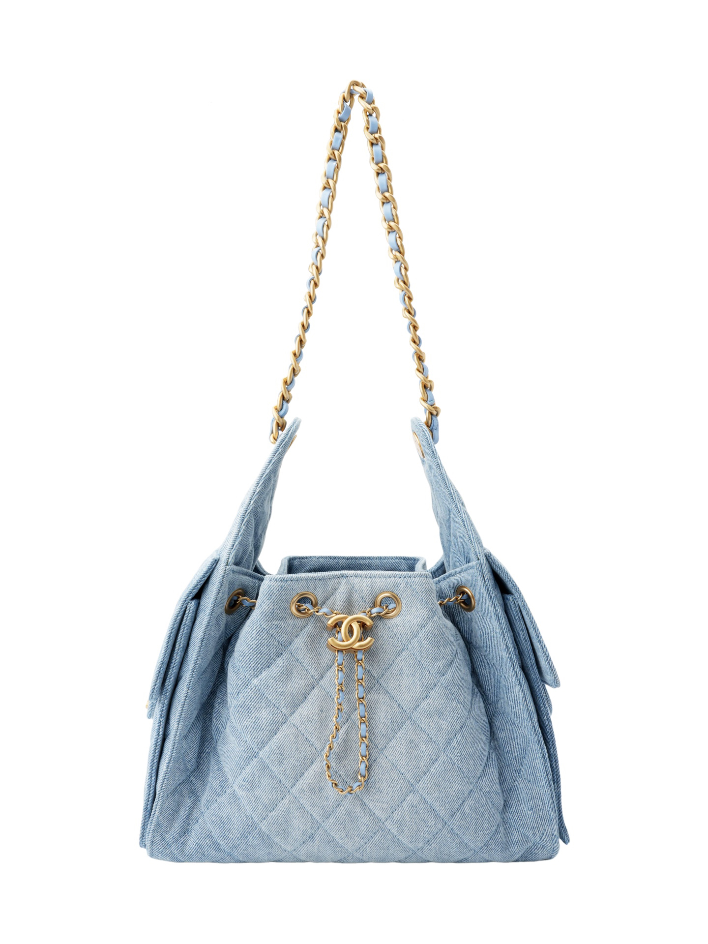 Chanel 25 Baga Denim Jeans & Small Size