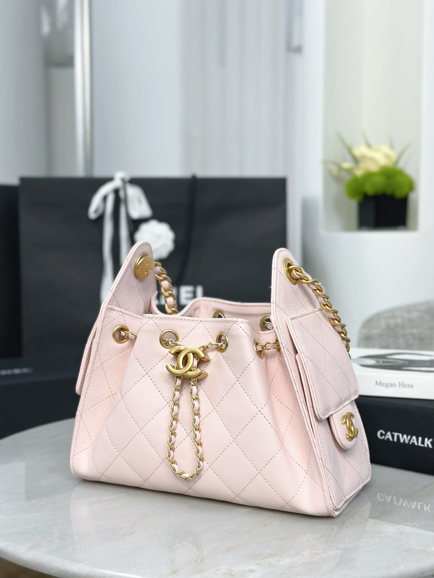 Chanel 25 bag mini in pink