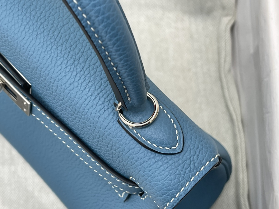Hermès Kelly 25 denim blue