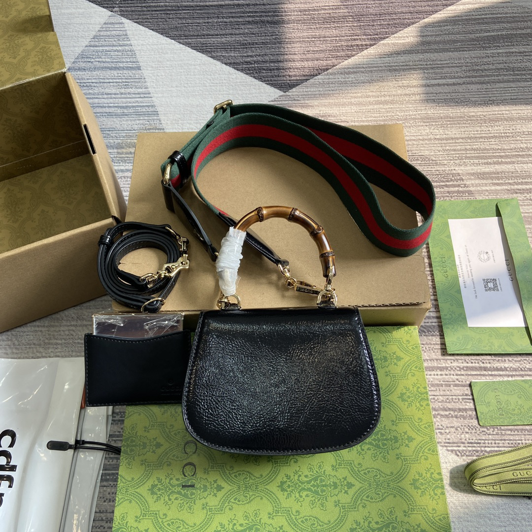 【786482 Black】gucci Bamboo 1947