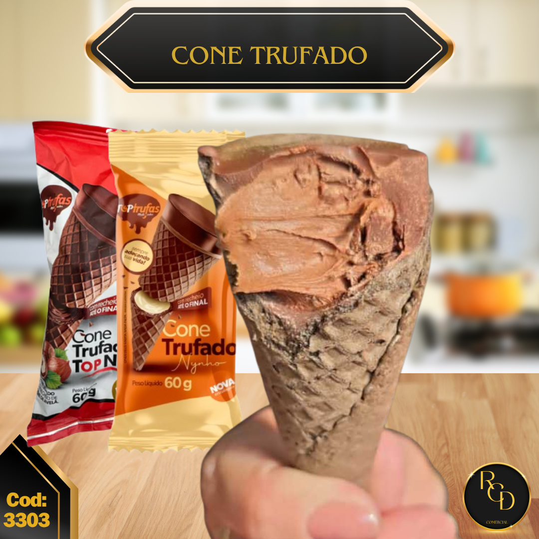 Cone Trufado sabores variados 