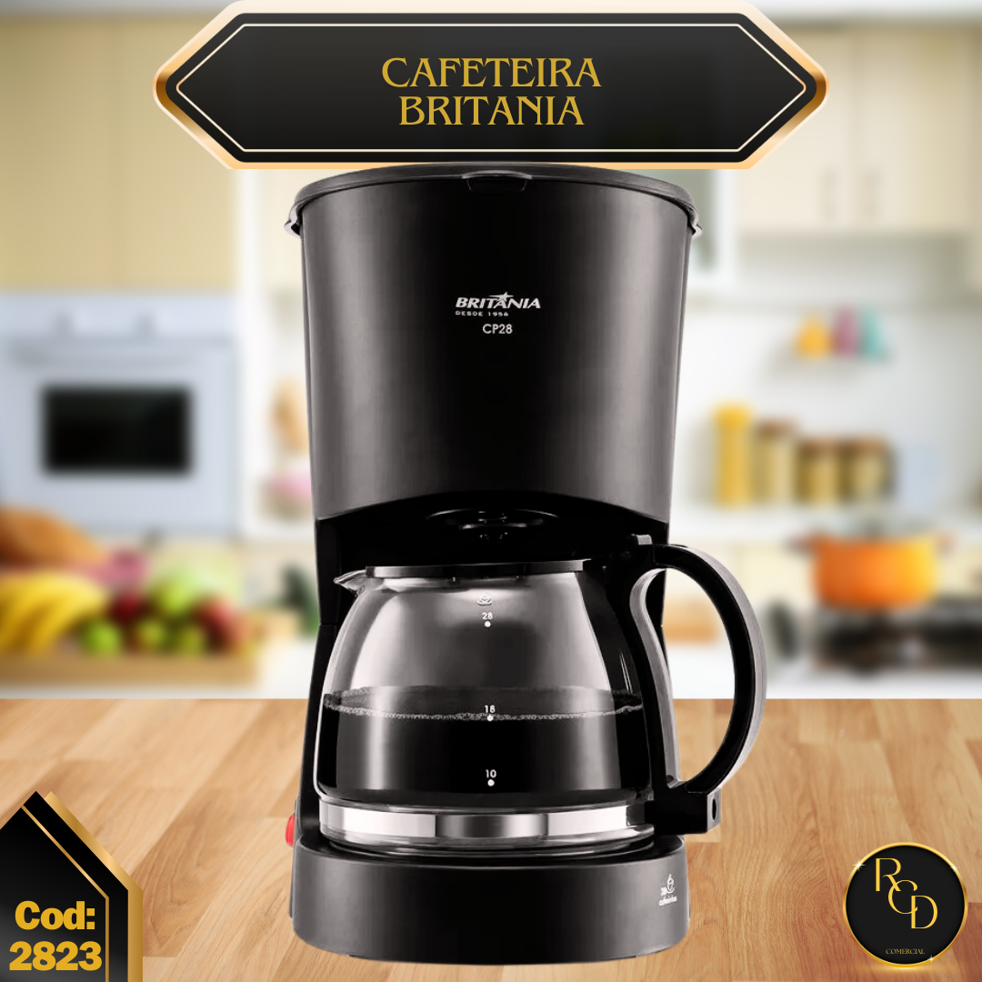 Cafeteira Britania 28 xicaras