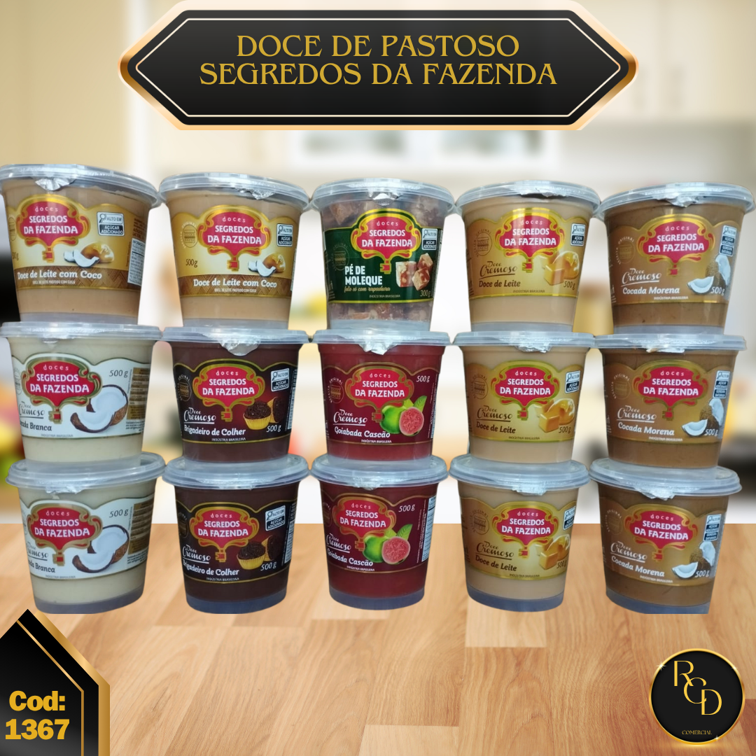 Doce de Pastoso Segredos da Fazenda