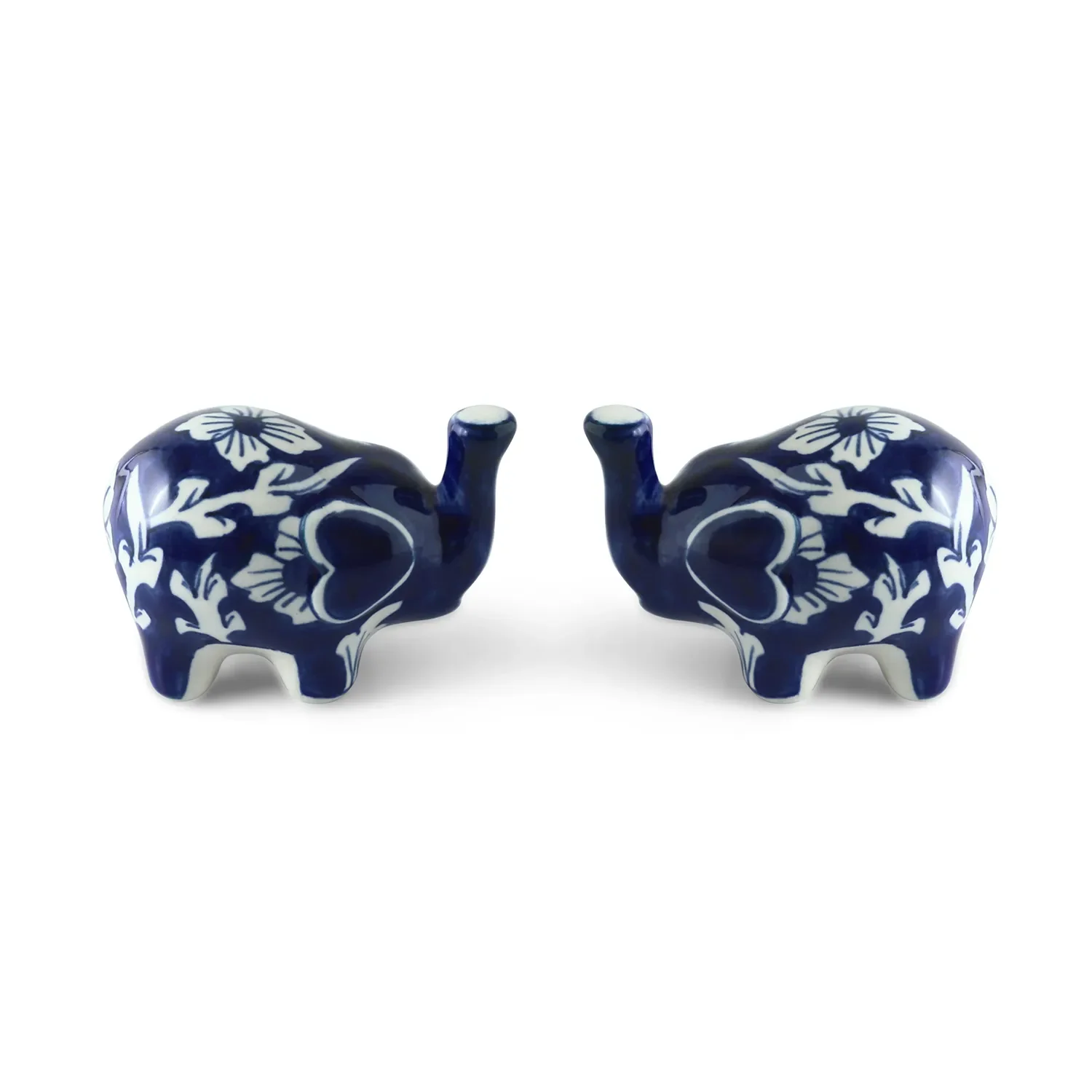 Ceramic Elephant Figurines